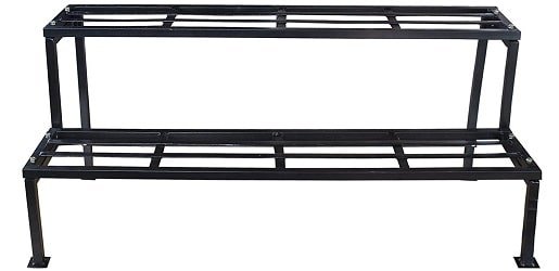 TrustBasket 2 Step Stand for Multiple Plants and Pots Stand