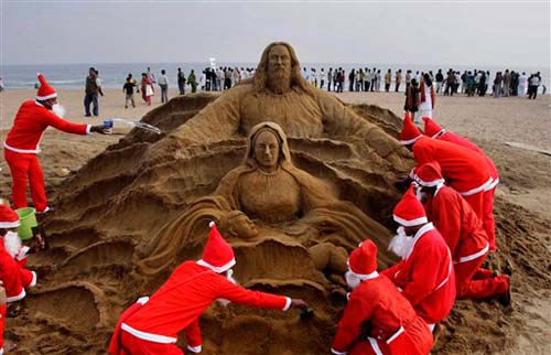 christmas celebration in india
