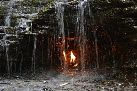 Eternal Flame Falls, New York