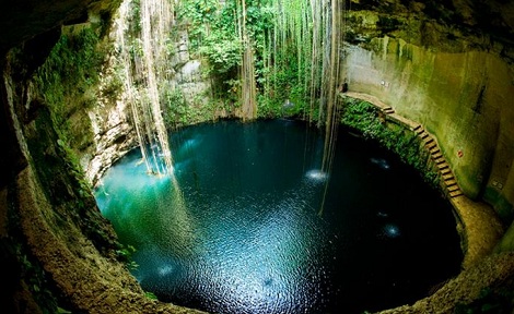 Underground Natural Springs in Mexico