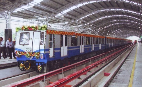 Kolkata Metro Train