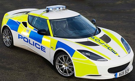 Lotus Evora S UK Police Car