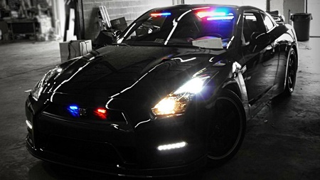 Nissan GT-R US Police Undercover Car