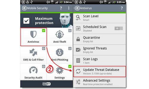 Eset Mobile Security and Antivirus